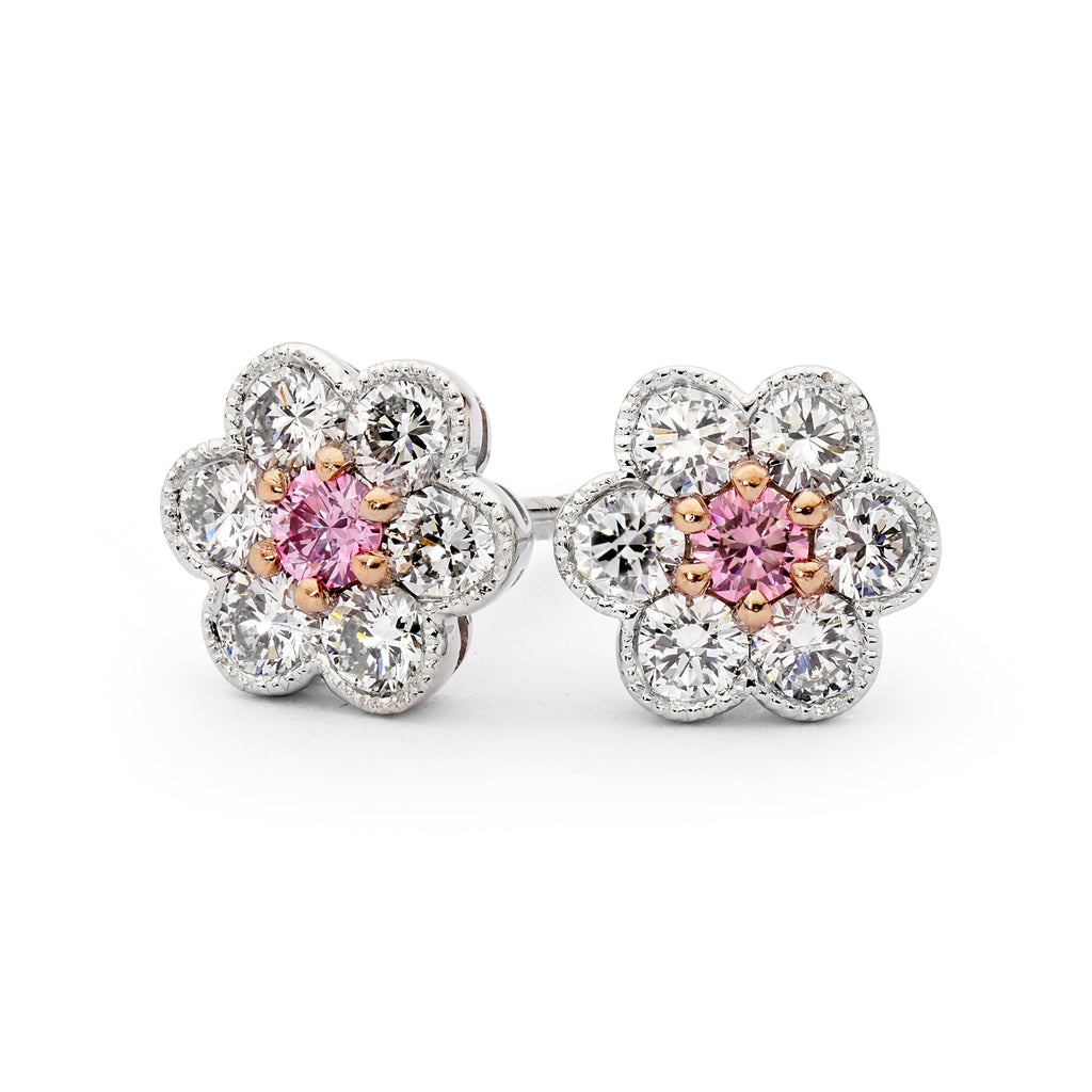 Valentine's Day jewellery gifts flower stud earrings