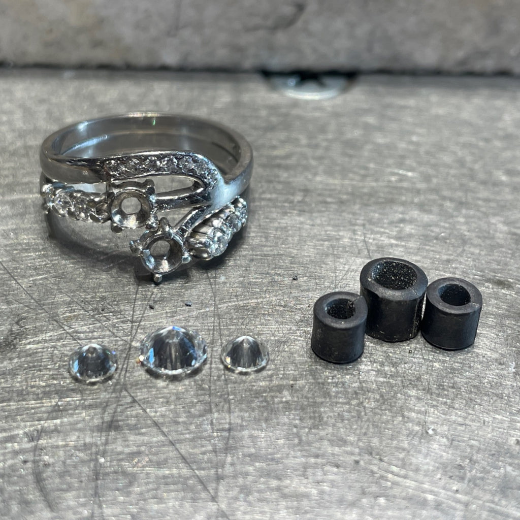 Diamond Cluster Engagement Ring Remake