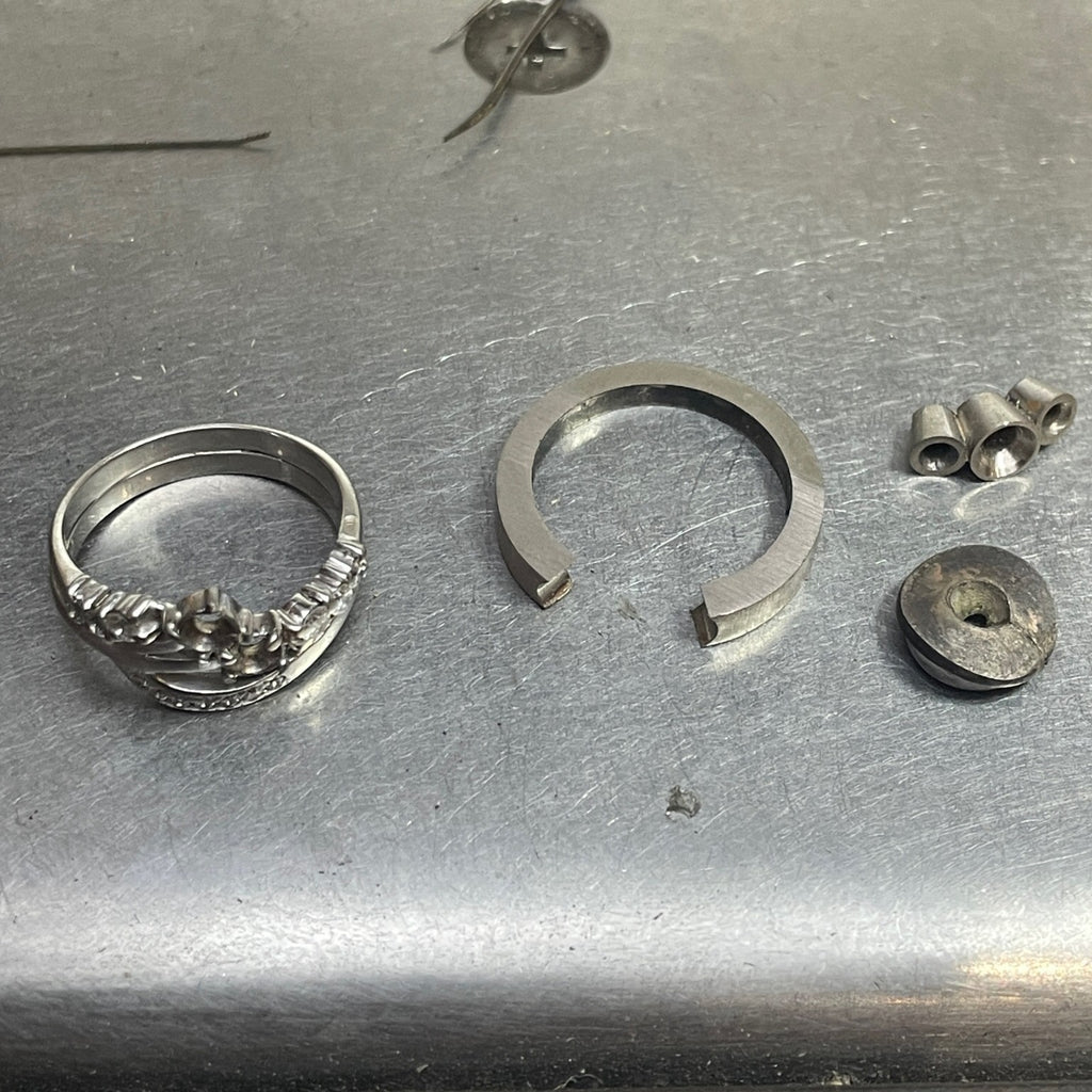 Diamond Cluster Engagement Ring Remake