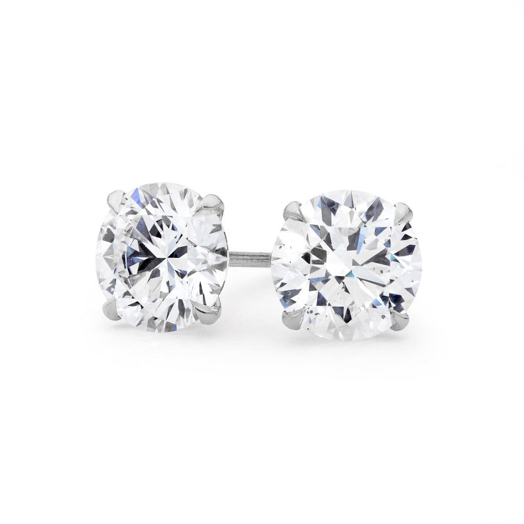 2ct Diamond Stud Earrings Matthew Ely Jewellery