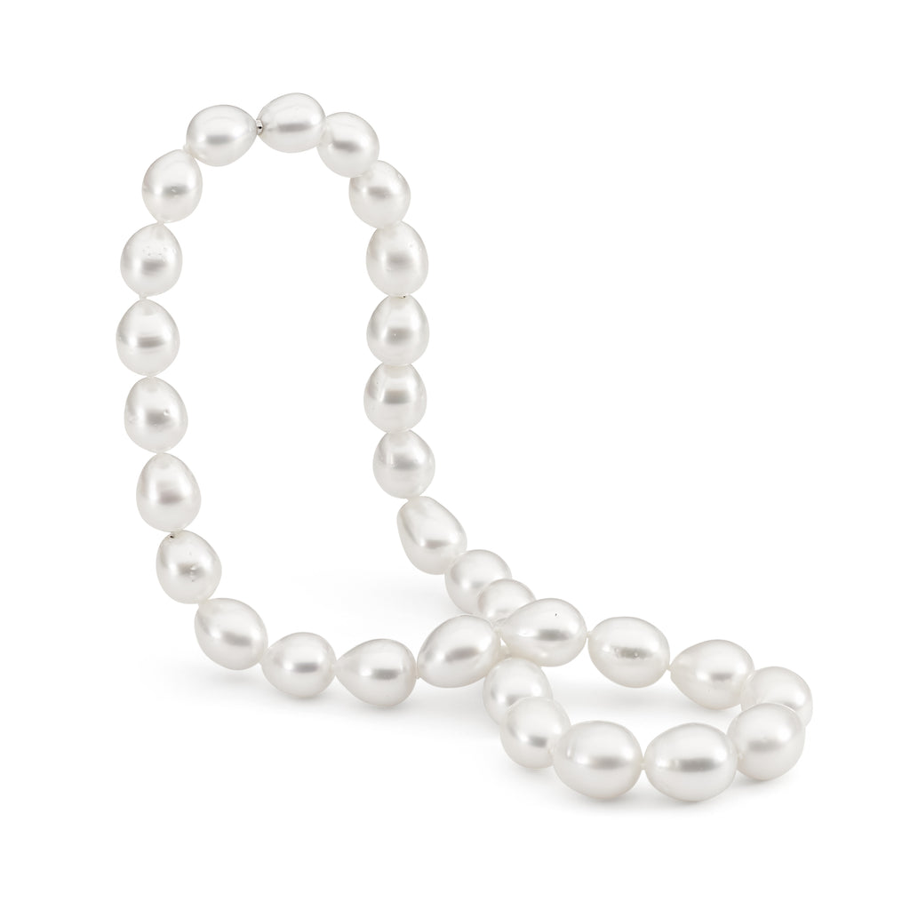 Autore Oval South Sea Pearl Necklace at Matthew Ely Jewellery