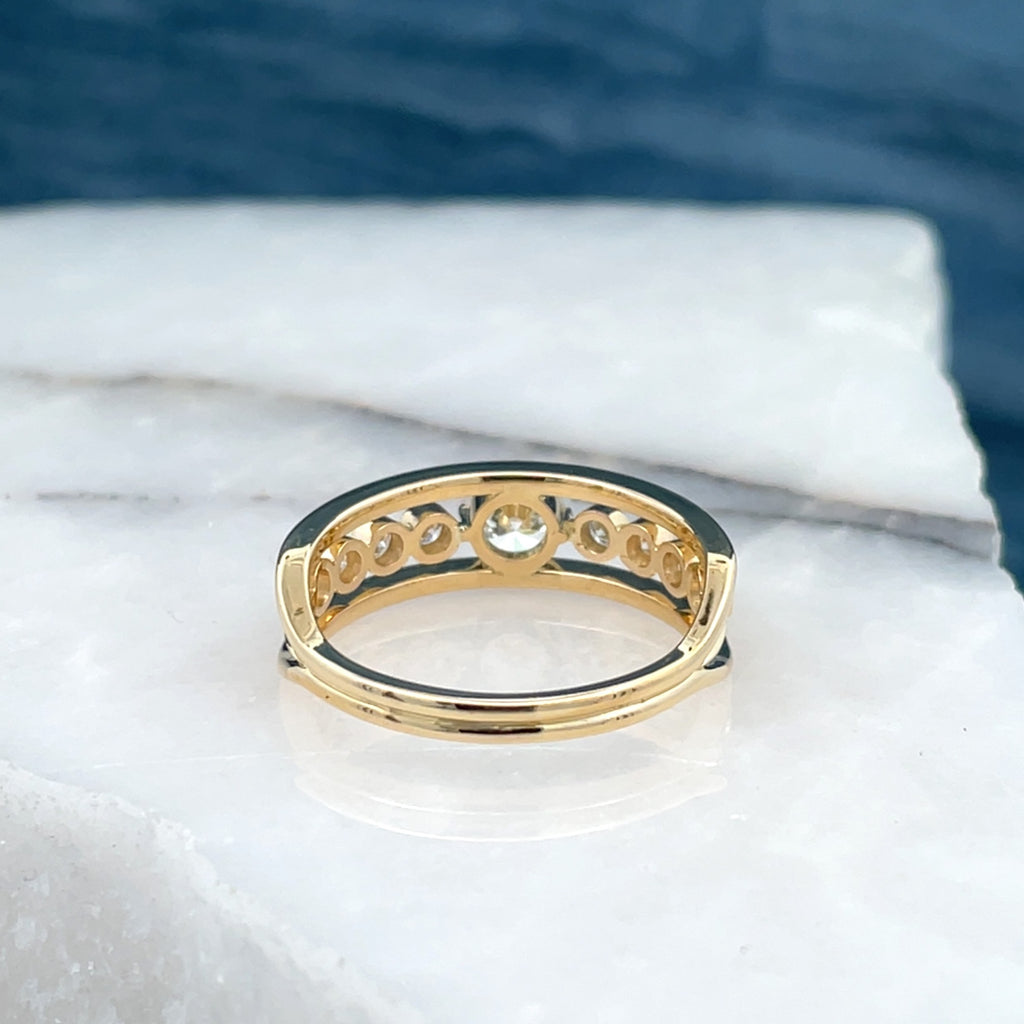 Lightweight Diamond Engagement Ring Remake by Matthew Ely Jewellery