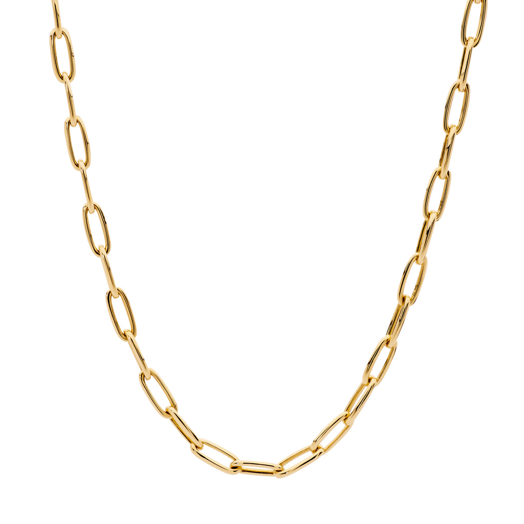 18ct Yellow Gold Chain Necklace for Layering from Matthew Ely Jewellery