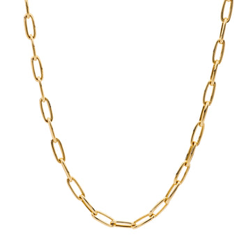 18ct Yellow Gold Chain Necklace for Layering from Matthew Ely Jewellery