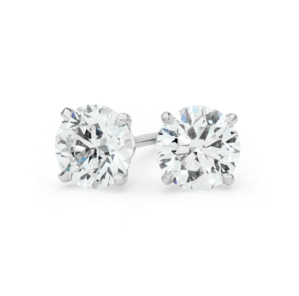 1ct Diamond Stud Earrings by Matthew Ely