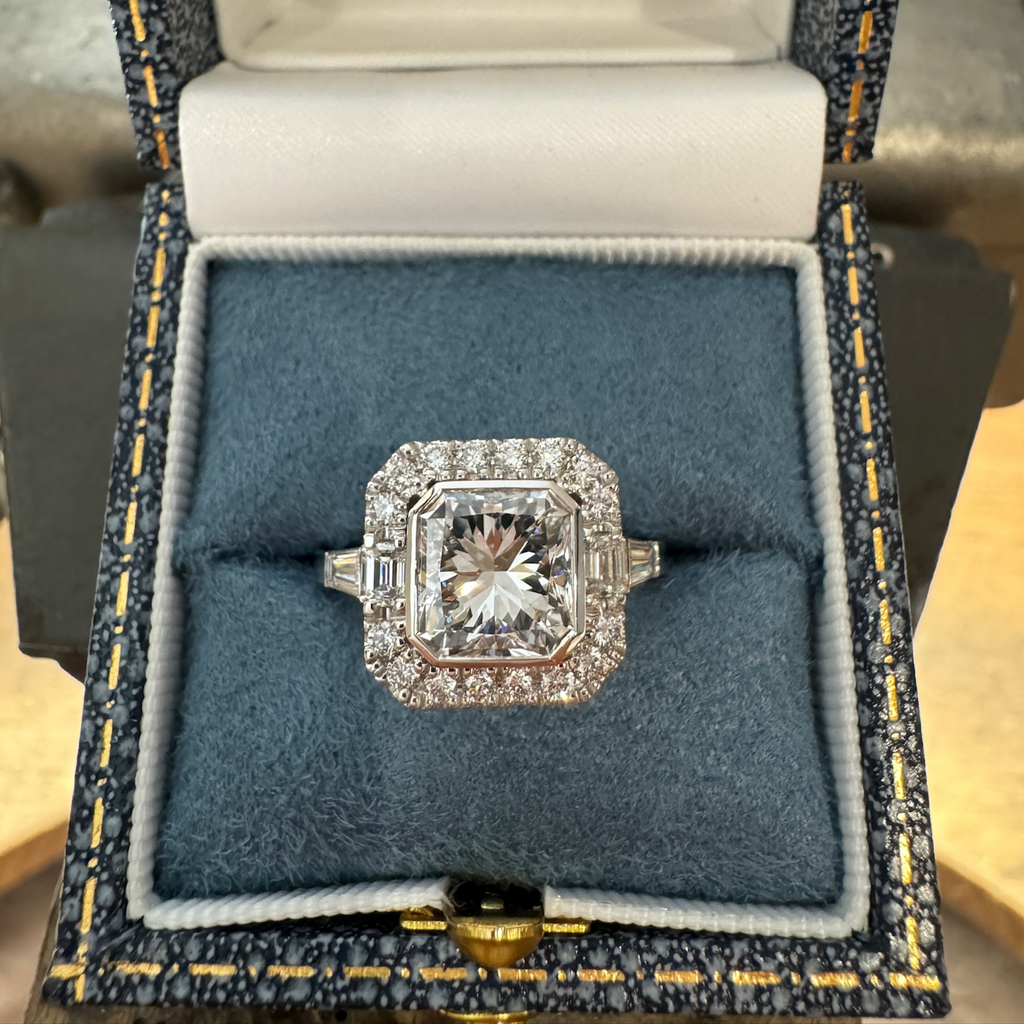 2.01ct Radiant Diamond Engagement Ring