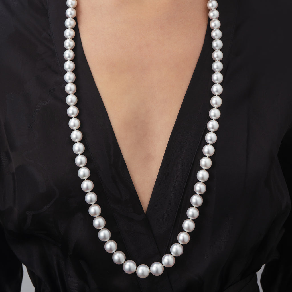 Autore Round Long South Sea Pearl Strand Matthew Ely Jewellery