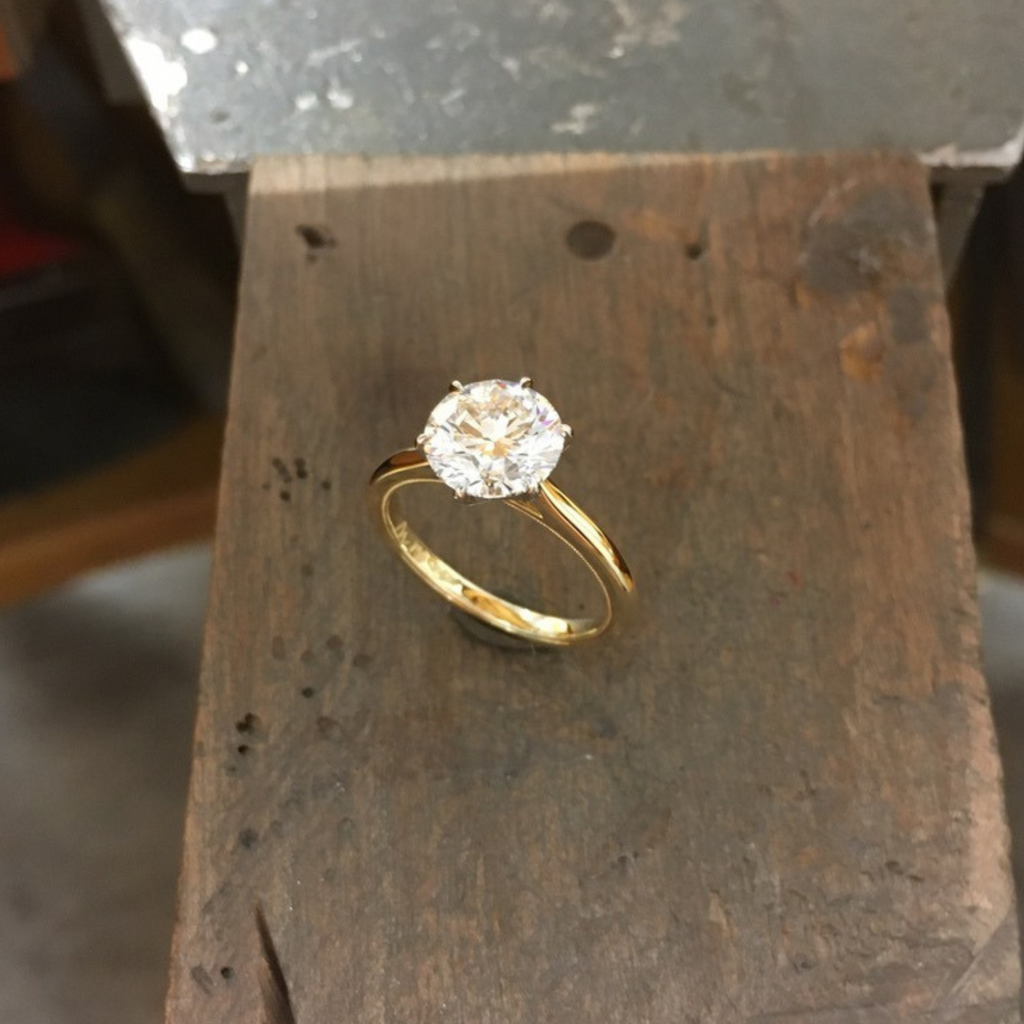 Custom Made 2ct Diamond Engagement Ring