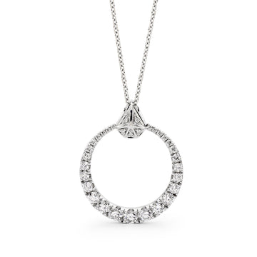 Diamond Circle Pendant