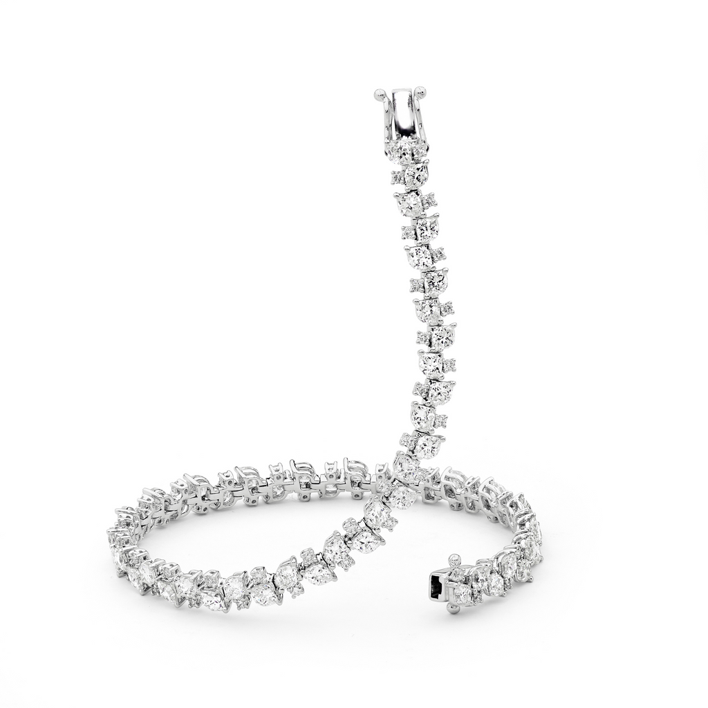 Diamond Tennis Bracelet  by Matthew Ely