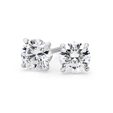 Diamond stud earrings 0.5ct by Matthew Ely Jewellery