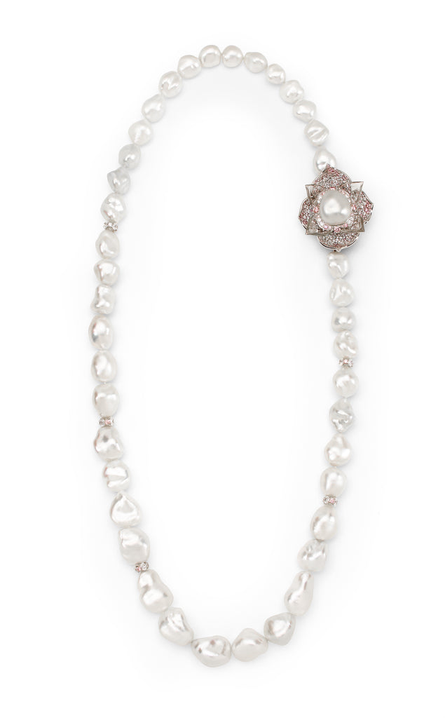 Iluka Keshi Pearl Necklace by Matthew Ely Jewellery