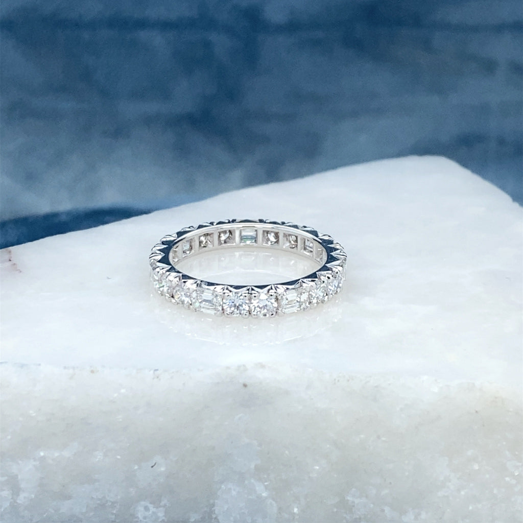 Making of an 18ct White Gold & Diamond Engagement Ring