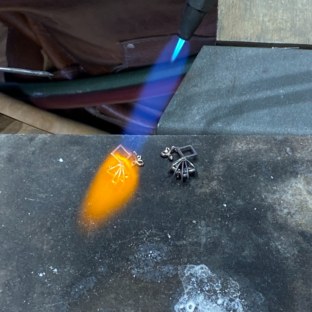 The Making of Tourmaline, Sapphire, Citrine, Amethyst & Aquamarine Earrings by Matthew Ely