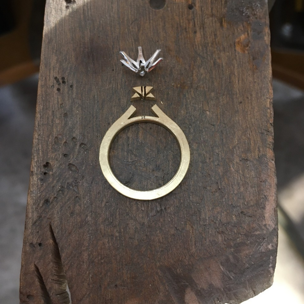 The Making of a Custom Made 2ct Diamond Engagement Ring