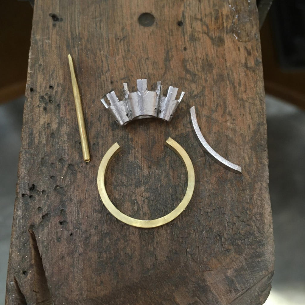 The Making of a Three Stone Diamond Engagement Ring Remake by Matthew Ely
